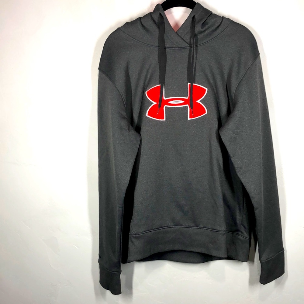 Under Armour gray Cold Gear sweatshirt size large